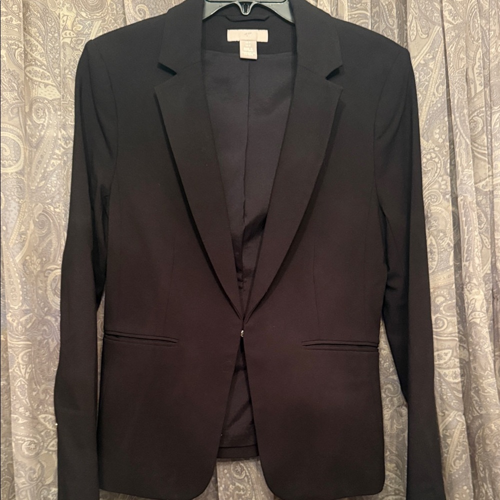 H&M Classic Black Suit Jacket